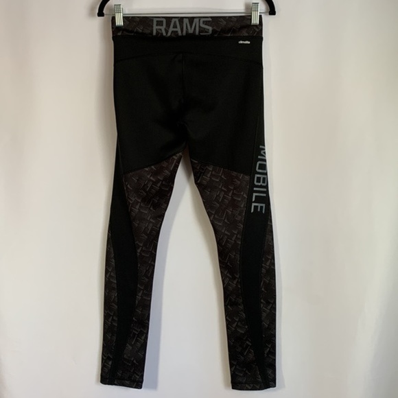 Adidas Climalite Black & Grey Athletic Leggings - Picture 6 of 10